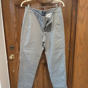 J. Crew Women's Light Gray Chino Pants